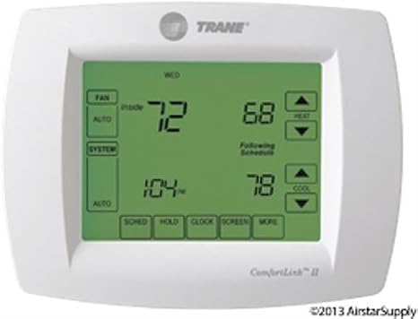 Trane TCONT900AC42UAA TCONT900 ComfortLink Communicating System Thermostat - CNT04837