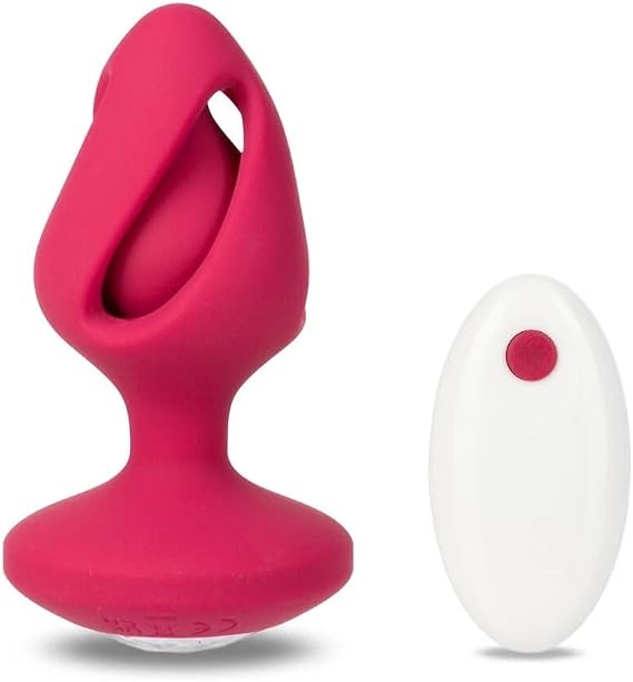 Wireless Remote Control Vibrating targeted Plug, Soft Silicone, Rechargeable, Ergonomic Shape AC853386