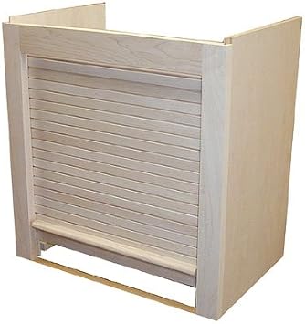 Omega National Straight Appliance Garage Red Oak 24" Wide