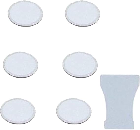 16MM Ultrasonic Mist Maker Disk Fogger Replacement Ceramics Discs for Humidifier Parts with Replacement Tool silver color