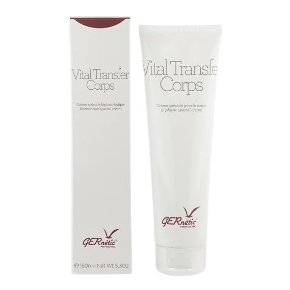 Gernetic Vital Transfer Visage Firming Body Cream, Intensive Moisturizer for Mature Dry Skin, Intense Hydration, 50 ml/5.3 oz