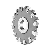 Dormer D20080.0X6.0 Side and Face Milling Cutter, Bright Coating, Cobalt High Speed Steel, Diameter 80 mm, Width 6 mm, Hole Diameter 27 mm