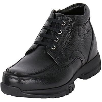 Mens Great Outdoor Height Raising Boot Black 2.8 Taller, JW516BL