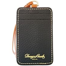 Dooney & Bourke Leather Accessories, Pebble Grain Lanyard ID Holder with 19" Strap for Everyday Use