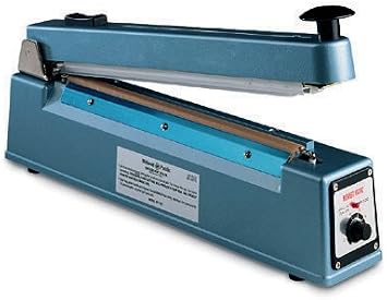 8" Impulse Heat Sealer with Cutting Blade - Flat Element - AB-83-11A