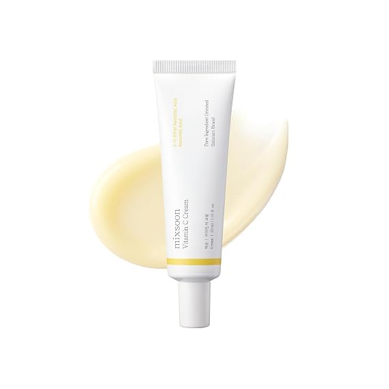 Vitamin C Cream - For Dark Spot Correction & Smooth Skin Texture, 1.01fl oz