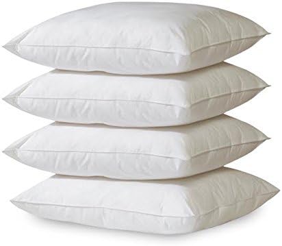4-PK Hypoallergenic Down-Alternative, Bed Pillow (Standard)