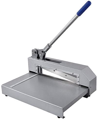 CGOLDENWALL Aluminum Sheet Cutter Heavy Duty PCB Board Polymer Plate Metal Steel Sheet Cutting Machine Shear Feeding Size: 32cm(12.6) Cutting Thickness: 2mm