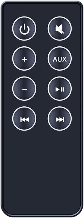 ZWP Replacement Remote Control fit for Bose Sound Link Air Digital Music System 352050-0010 350160-1100
