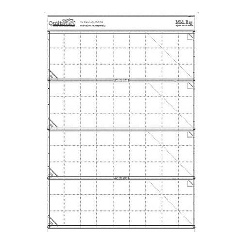 Interfacing - Midi Bag -Sold Each Panel- Quiltsmart - QSM60040