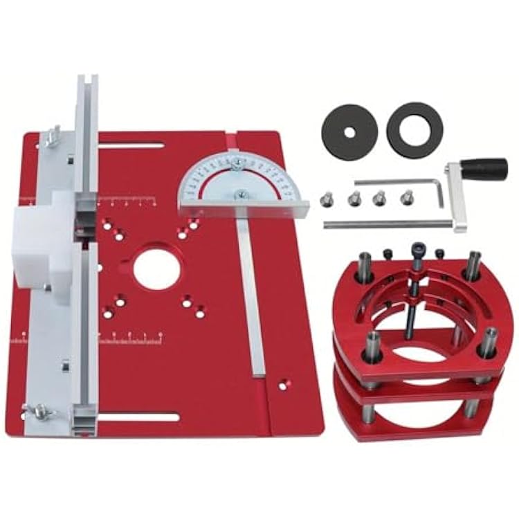 Router Woodworking Trimming Machine Router Table Insert Plate Lifting Systems Base Kits For Small Trimming Machines
