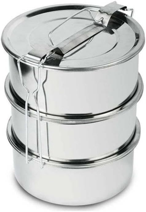Sefer Tası 3 Lü Paslanmaz Çelik 2-3 Kişilik 15x6 Cm 2 No
