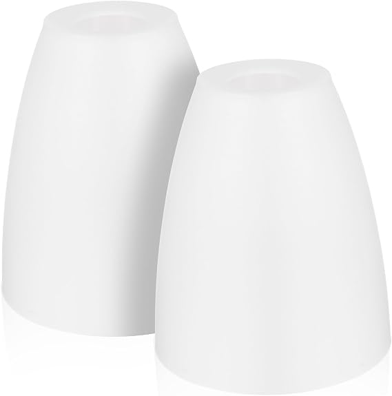 2pcs Plastic Lampshade Floor Lampshade Only Flashlight Bulb Chandelier Lamp Shade Light Lamp Cover Lantern Fixture Lamp Shade Table