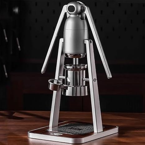 Manual Espresso Machine - Portable Hand-Press Coffee Maker with 80ml Capacity for Home and Outdoor Use
