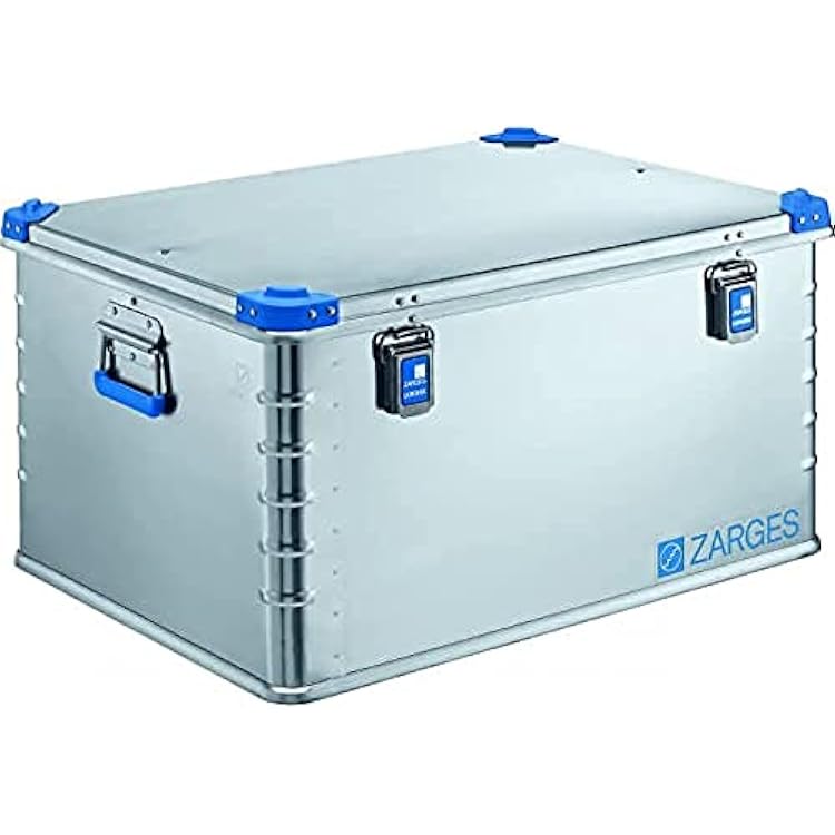 Zarges Relags Eurobox-73 L Box, Silver, 70 Litres