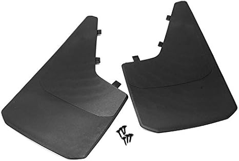 Sizver Universal MudGuards Flaps Splash Guards Fits Chevrolet Silverado Suburban Pair Set 2pc (Length 18.1" X Width 11")