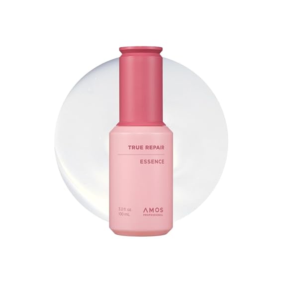 AMOS PROFESSIONAL True Repair Hair Oil l Heat Protectant, Visibly Smooths & Softens Hair, Anti-Frizz & Smoothing, For Dry & Frizzy Hair, 3.3 fl. oz.