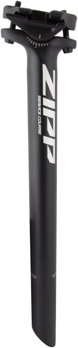 Zipp Service Course Seatpost 27.2mm 350mm 0mm Offset Bead Blast Black