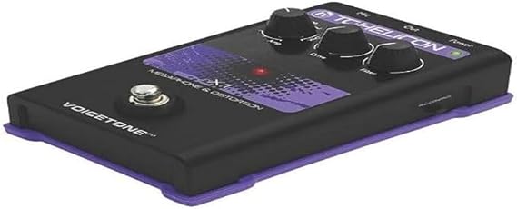 TC Helicon VOICETONE X1 Single-Button Stompbox for Dramatic Megaphone and Distortion Vocal Effects, Compatible with PC and Mac