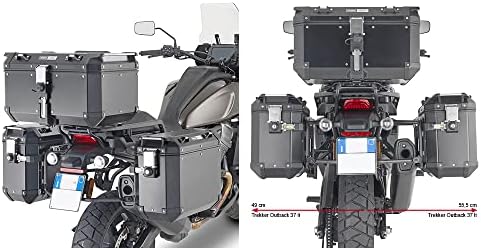 Givi Motorcycle Side Case Carrier PL One-Fit MonokeyCam