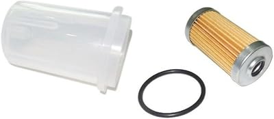 CH15553-A4 Lawn Mower Fuel Filter with O-ring & BOWL fit for John Deere 415, 425, 445, 455, 650, 670, 750, CH15553-A4, CH10060-A4, CH15983-A4