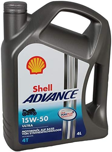 Shell Advance Ultra 4T 15W-50/4L Canister