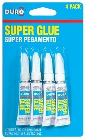 Henkel Corporation 1400336 "Duro" Liquid Super Glue .07 Oz - 4 Pack