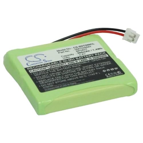 Replacement for AUDIOLINE Slim Slim DECT 500 Slim DECT 502 Slim DECT 502 Duo Slim DECT 580 Slim DECT 582 Slim DECT TEXET TX-D7400 5M702BMX GP0735 Battery
