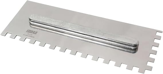 Switch System Square Notched Trowel, 3/8"" - BIHUI, PTSJ10