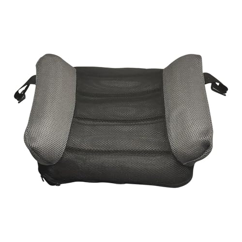 Back-free Booster Seat Cars Restaurants Public Places Childrens Cushion Inflatable Car Toddlers Kids ChildBlack