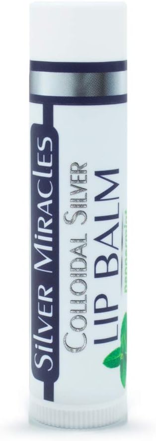 Silver Miracles Colloidal Silver Peppermint Lip Balm (1)