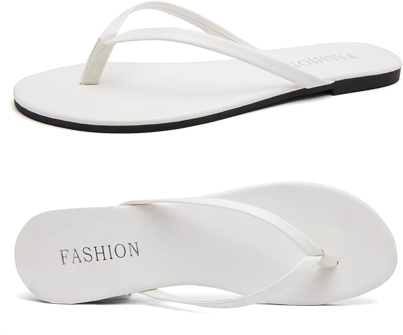 Flip Flops for Women Sandals Beach Summer Casual Comfortable Non-slip beach go vacationing travel flip-flops sandals for women 2025