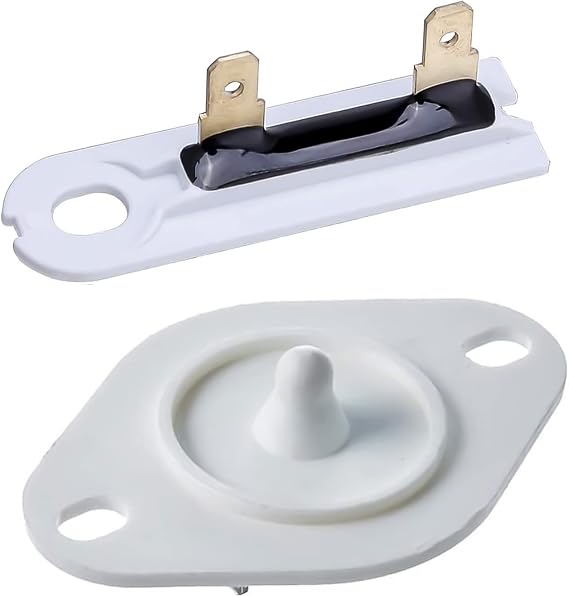 8577274 Dryer Thermistor and 3392519 Dryer Thermal Fuse by Seentech - Exact Fit for Whirlpool Kenmore May-tag Inglis - Replace 8577274 3390292 3406294 3976615 772546 AP3919451 AP601351 (Pack 1)