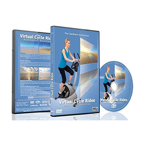 Virtual Cycle Rides - Australian Beaches for Indoor Cycling Treadmill and Running Workouts