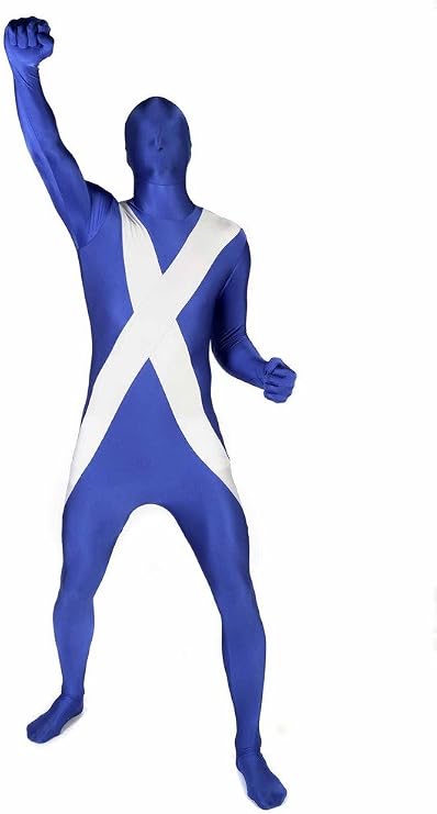 Morphsuits mens Scotland Original Flag Fancy Dress Costume