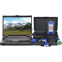 Diesel Laptops for Nexiq USB Link 3 WF Edition with Repair Information & Diagnostic Software Bt Wif Excavator Scanner (Support CaTto with Laptop)