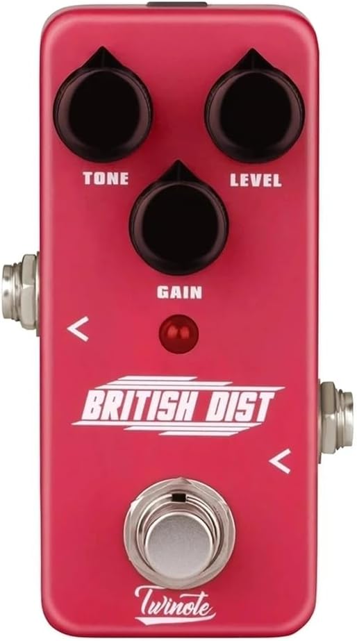 Twinote Mini High Gain Distortion Dist Sound Electric Guitar Effect Pedal Guitar Parts Accessories