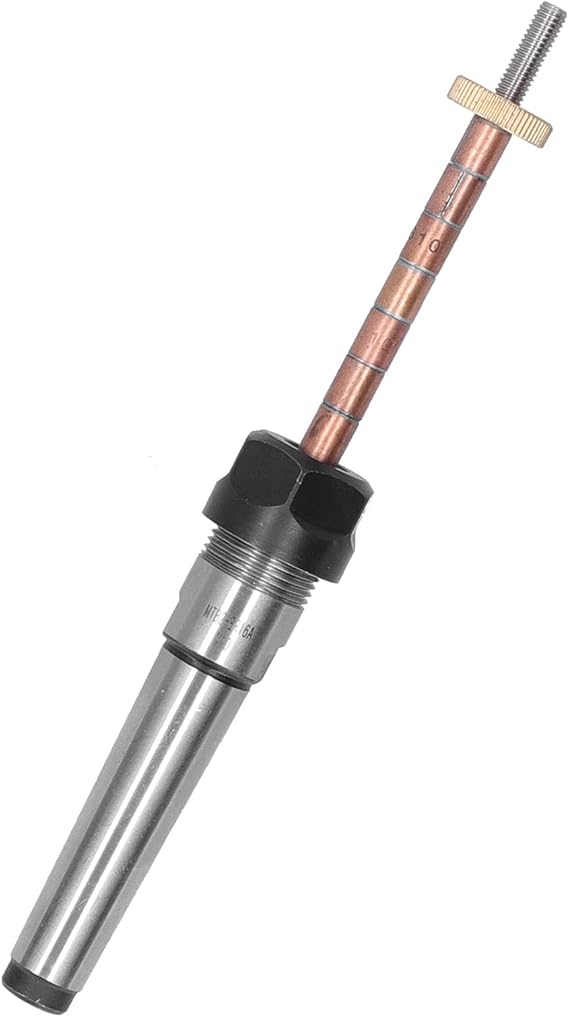 Pen Mandrel, MT2 Morse Taper, 6mm Stainless Steel