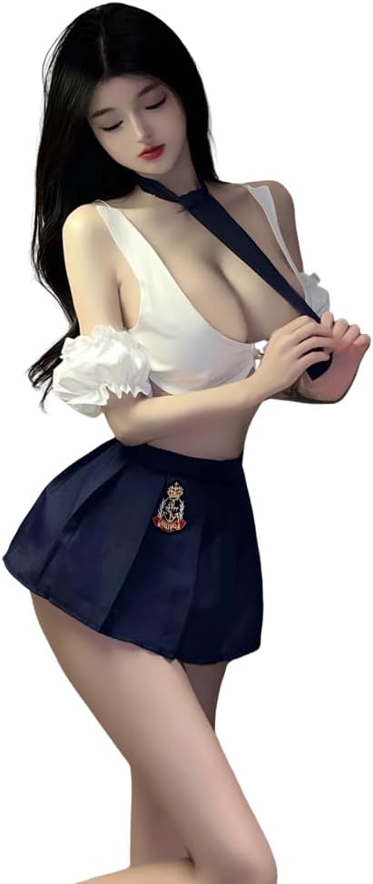 Women's sexy cosplay student outfit Japanese anime kawaii pure JK sailor uniform underwear uniform