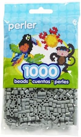 Perler Beads 1000/Pkg-Gray