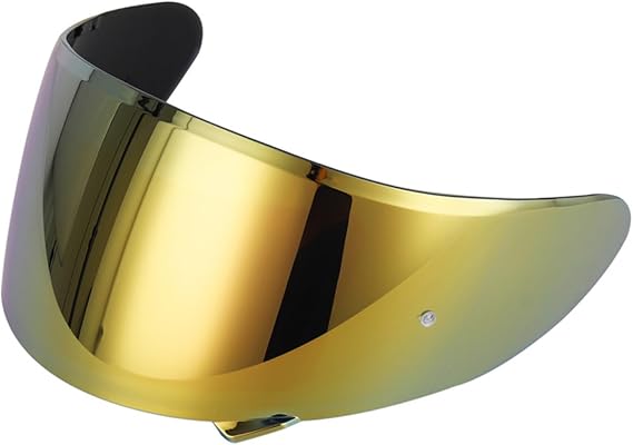 Motorcycle Helmet Visor for CWR-1 RF-1200 Visor X14 Face Shield Replacement for CWR-1 RF 1200 X-Spirit NXR Z7 X14 NX NZ RF-SR,Deep Gold