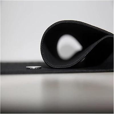 KANGYEBAIHUODIAN Creative Double Abstract Mouse Pad Natural Rubber Computer Keyboard Pad Office Special Large Table Mat Color : 900x400x2mm