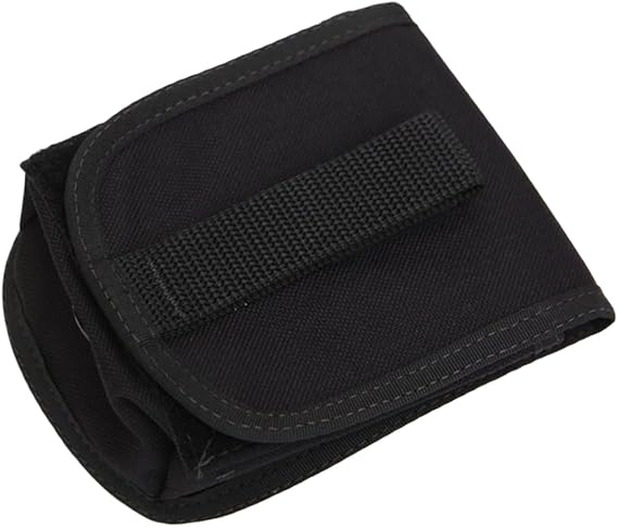 Quick Release Weight Pocket, Scuba Trim Pocket 2kg, 1050D Nylon Dive Weights, Diving Weight Bag For Backplate, Underwater Ballast Pouch, Technical(Black)