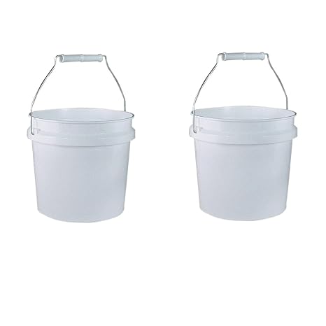Leaktite White 1 gal Paint Pail (2 Pack)