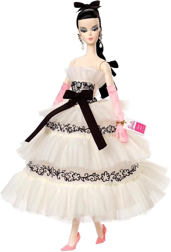 Barbie Fashion Model Collection Doll #4 Gold Label Vintage Silkstone Robert Best COA Stand