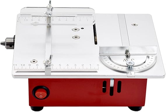 Mini Table Saw, Cordless Table Saw Electric Desktop Saws Small Household DIY Cutting Tool Woodworking Bench Lathe Machine