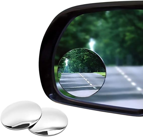 Blind Spot Glass 2" Mirror (2 Pack) Compatible with Forest River Roo RV with Anti-Fog, Blur, Rust, Corrosion Resistant Aluminum Premium Stick Adhesive (2inch, 2 Total Mirrors)