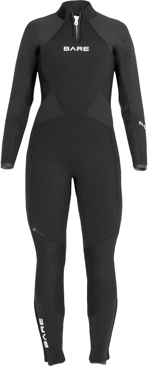 BARE 5MM Evoke Women's Wetsuit | Warmest Women's Wetsuit Within BARE Lineup | Full Stretch Neoprene Combined with a Unique Graphene Omnired Fabric | Comfortable | Great for Scuba Diving