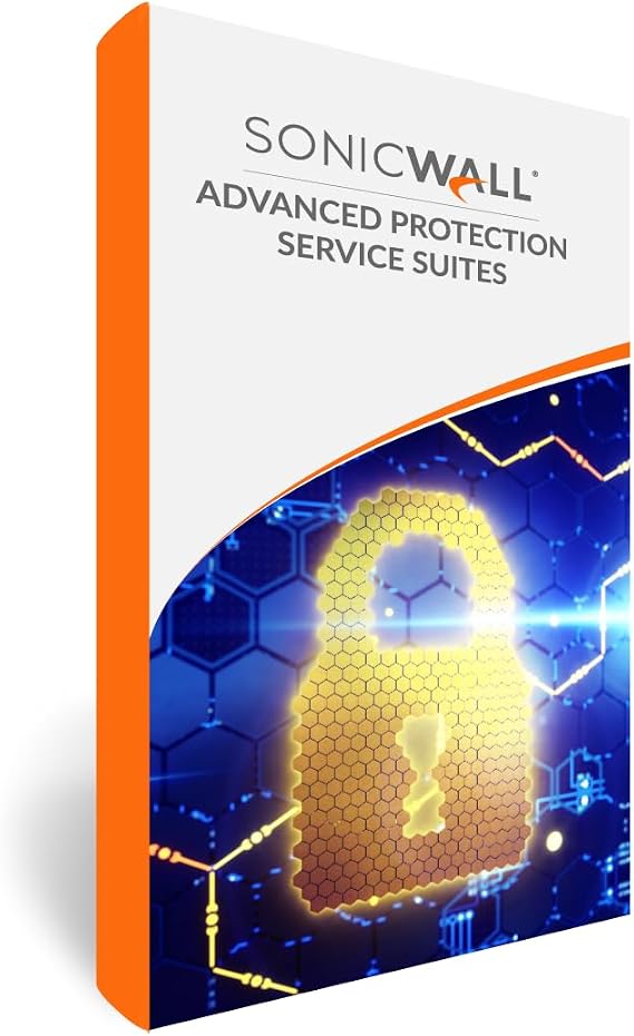 SonicWall Advanced Protection Service Suite for TZ370W - 1 Year License (02-SSC-6535) - Capture ATP, Threat Prevention, CFS & 24x7 Support