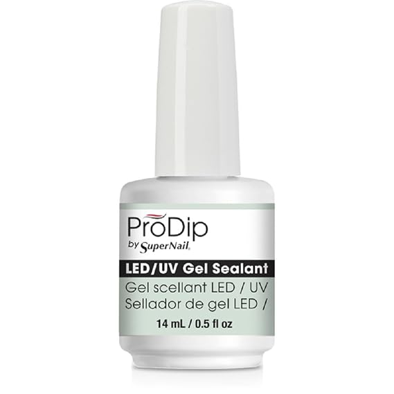 Supernail Led/Uv Gel Sealant, 0.5 Ounce